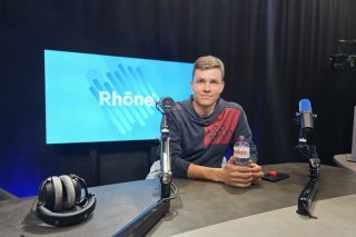 Malgré la déception de l'annulation de la PdG, Aurélien Gay avait le sourire dans notre émission Zone Mixte.